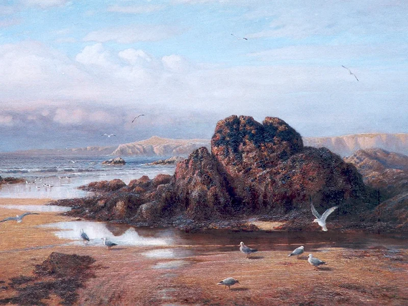1830-Samuel Jackson - Baia della Cornovaglia occidentale